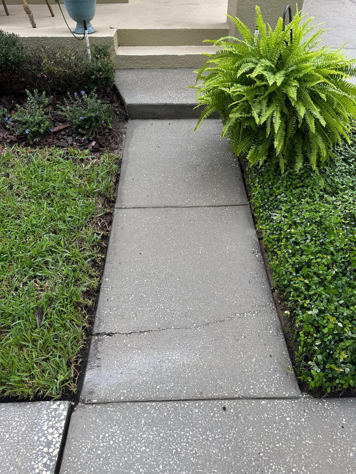 Sidewalk 9 after
